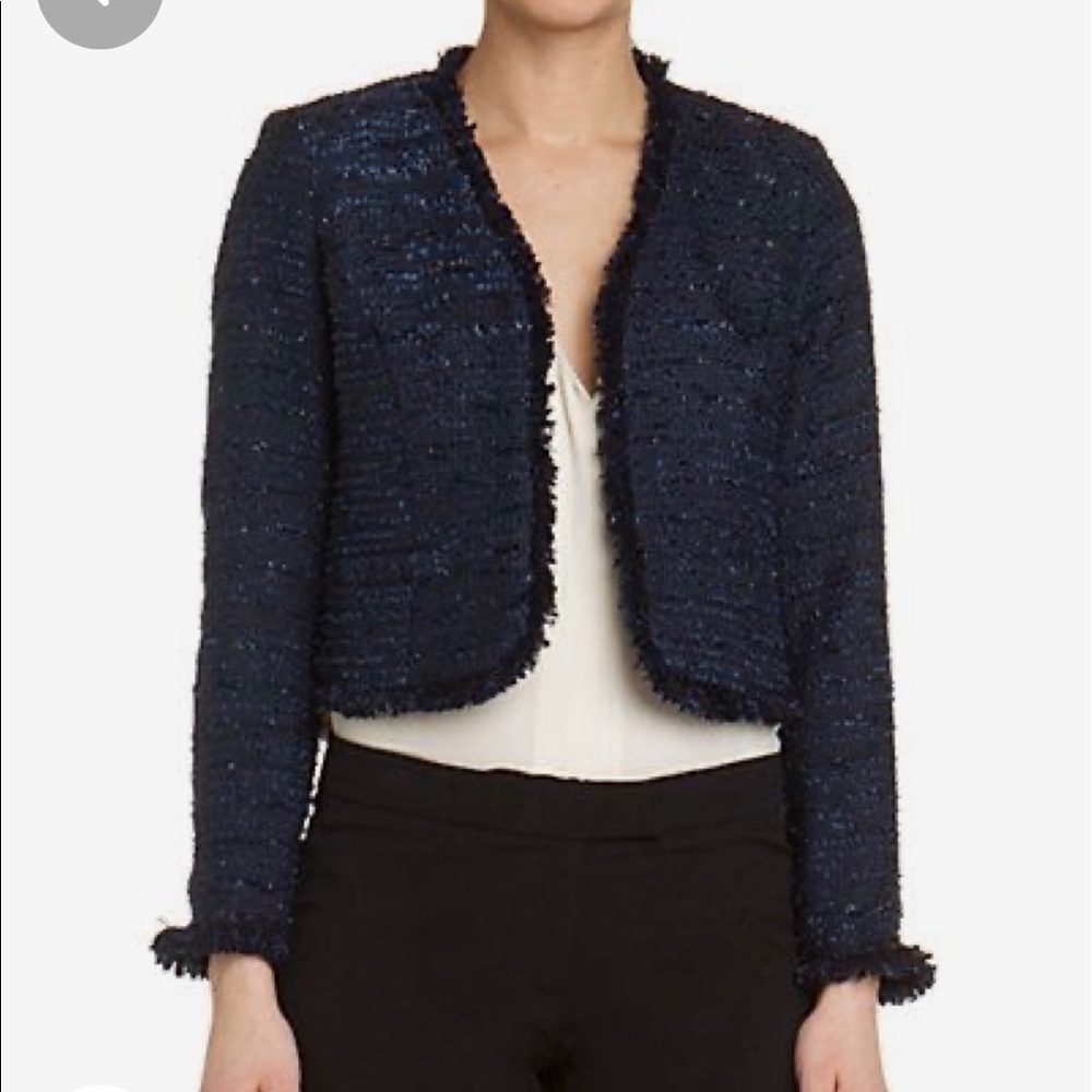 Navy Elizabeth Mckay Francoise Jacket